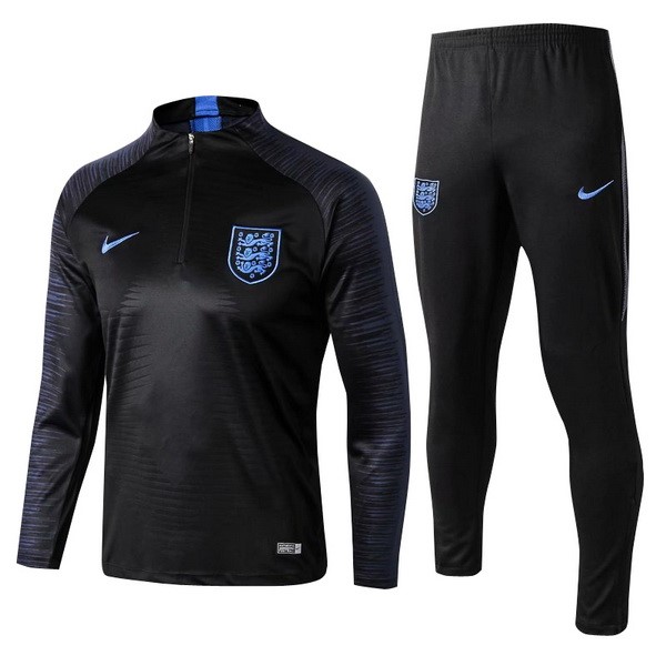 Chandal Niños Inglaterra 2018 Negro Azul